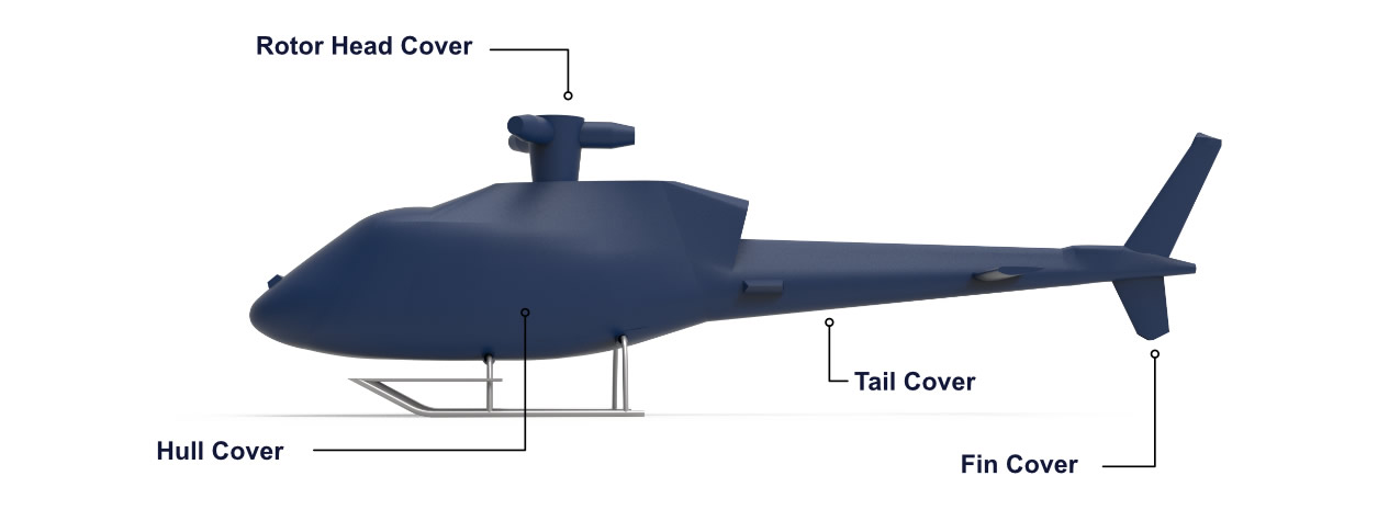 Diagram of a full transport cover