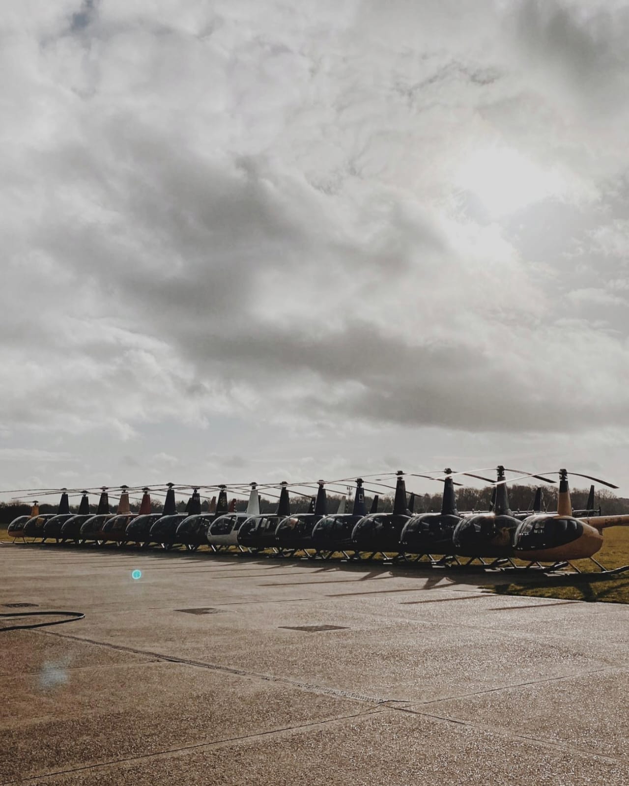 HQ Aviation fleet at Denham