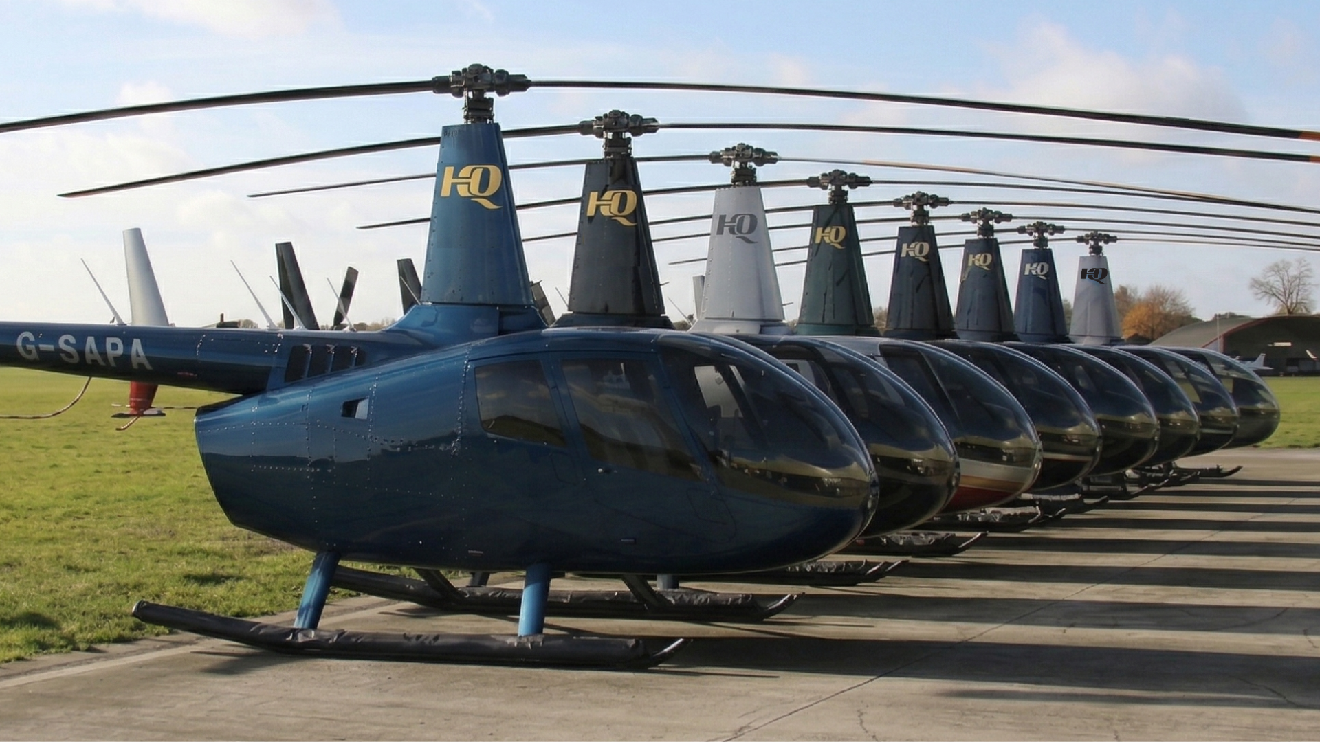HQ Aviation R66 fleet lineup