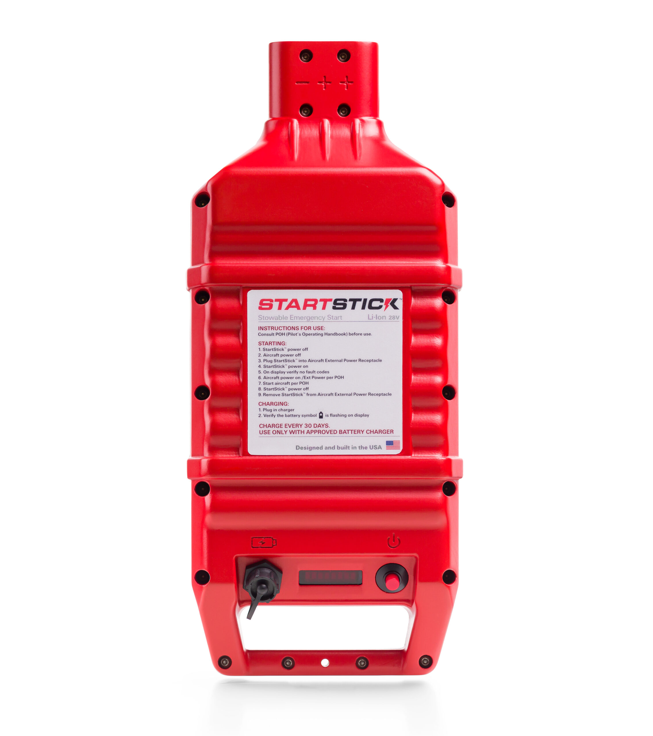 Start Stick 20Ah portable aircraft Ground Power Unit