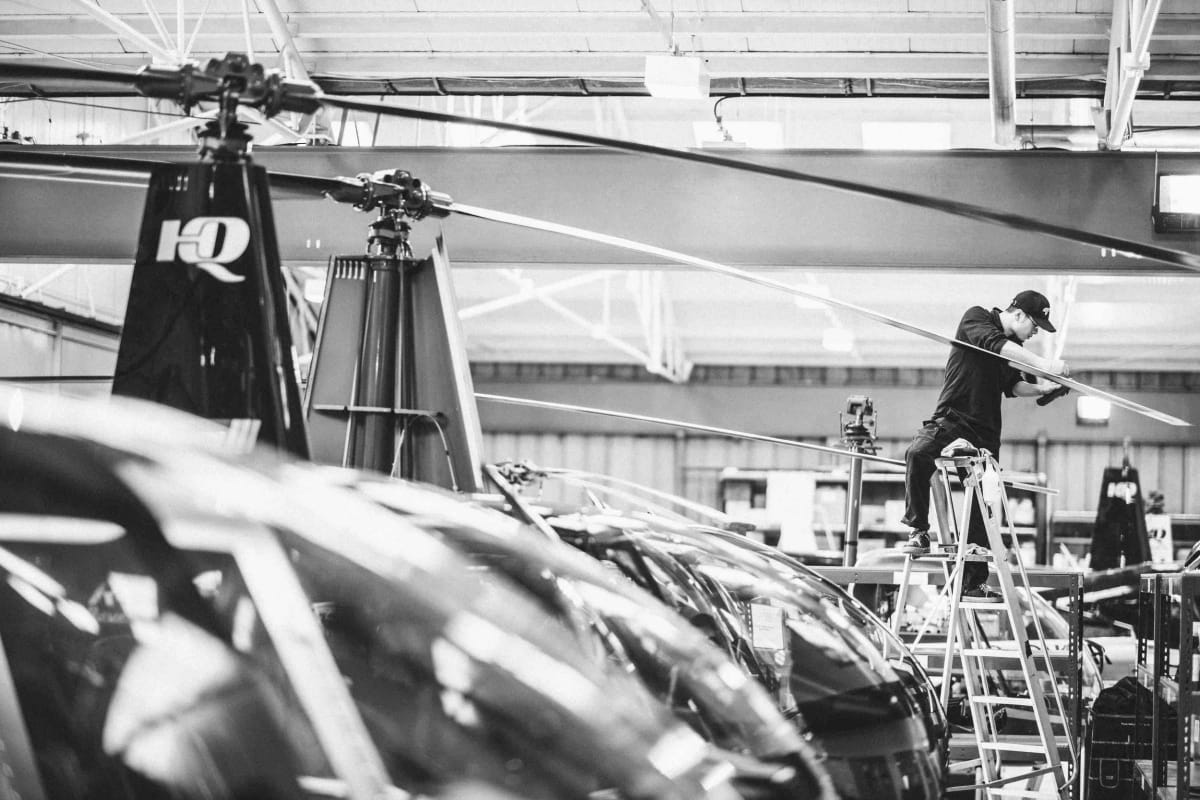 Helicopter maintenance