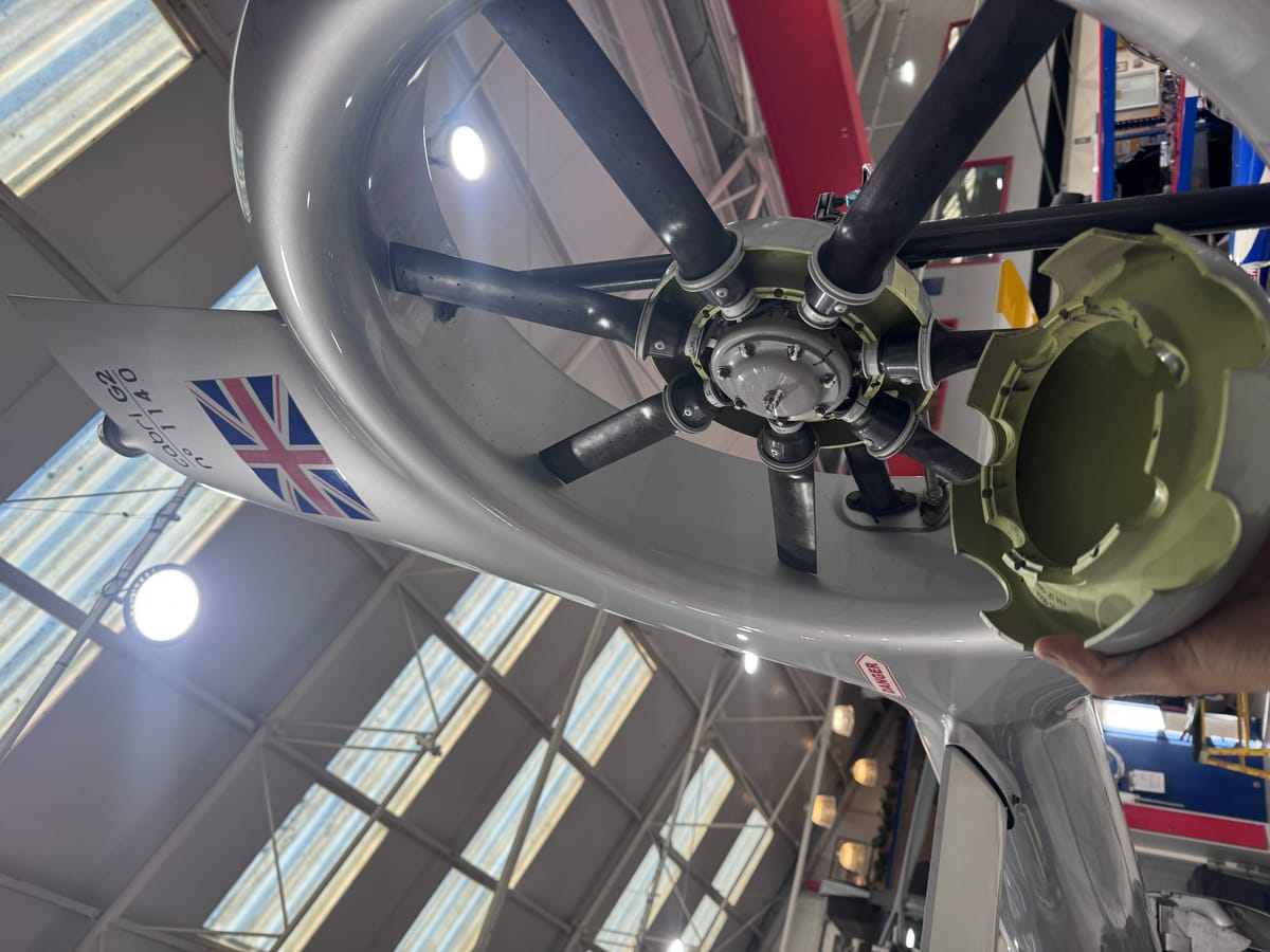 HQ Aviation helicopter maintenance facility at Denham